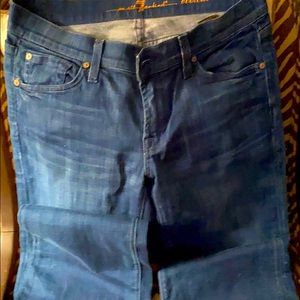 7 for all mankind jeans size 28